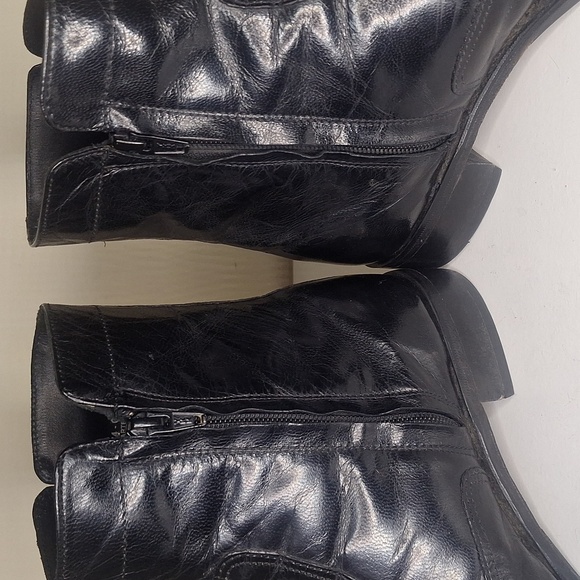 Florsheim Essex Moc Toe Zipper Boot Black Size 8B - Picture 4 of 10